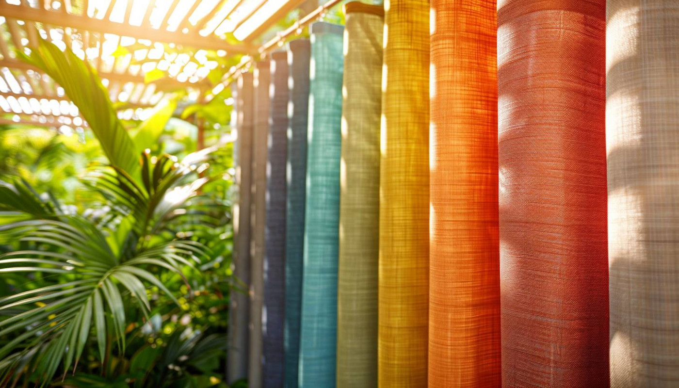 Options de toile pour pergolas et tonnelles : ce que vous devez savoir