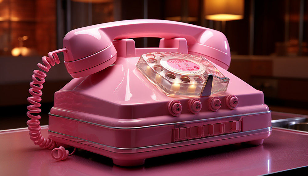 Téléphone rose de Marilou